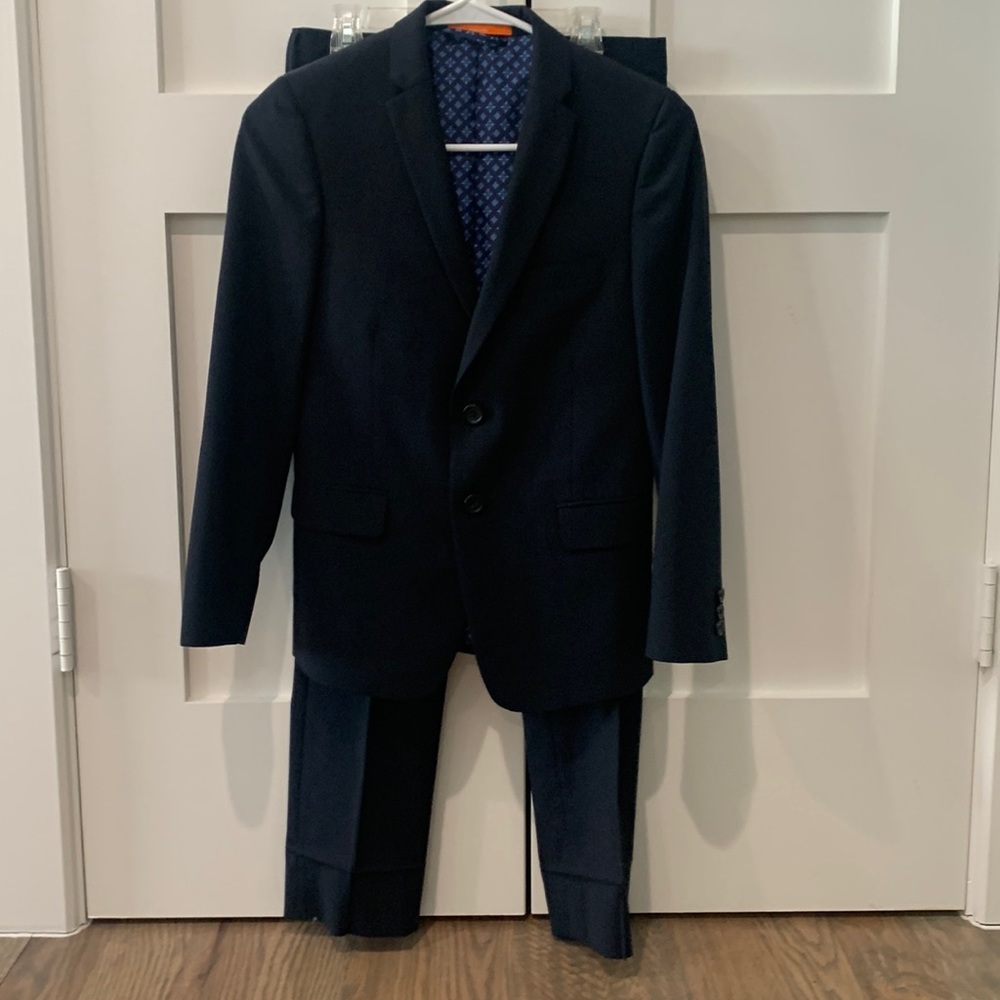 Navy suit boy size 12R by Tallia Nordstrom
